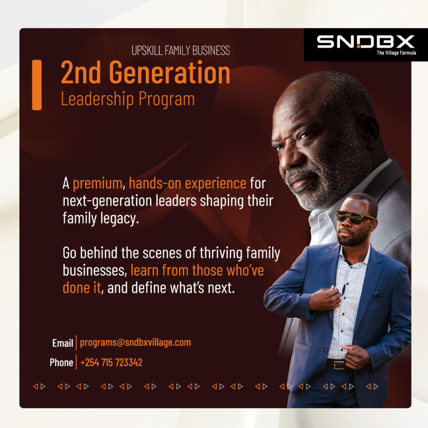 Upskill Family Business – 2nd Generation Leadership Program