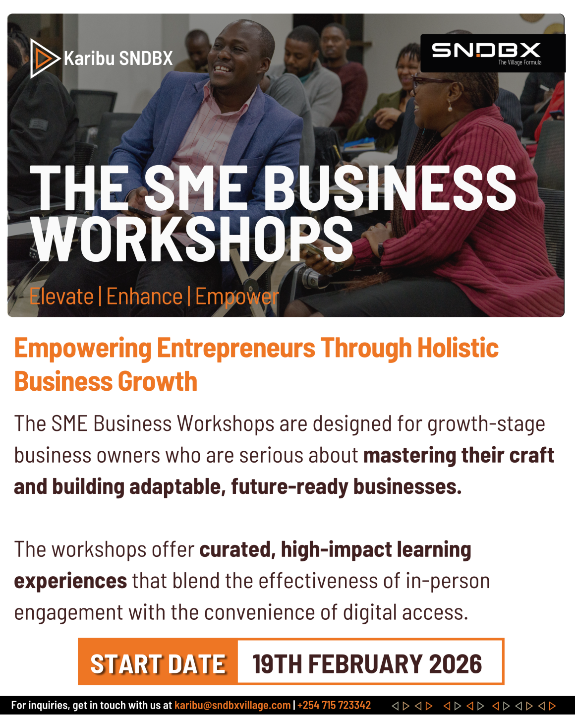 Workshop Series