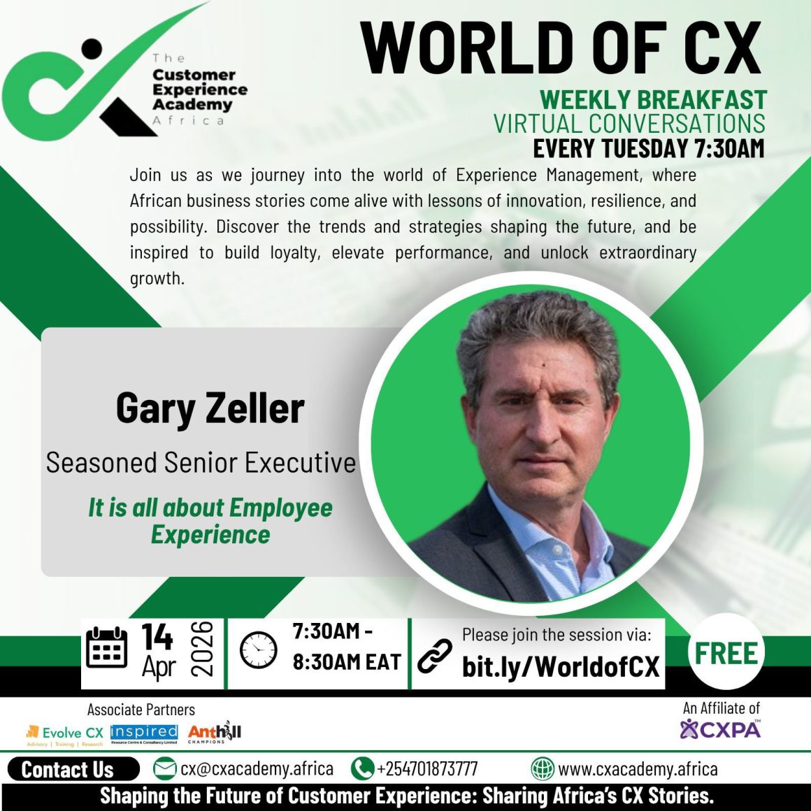 World of CX: Weekly Breakfast