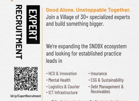 SNDBX is recruiting Experts across Nairobi